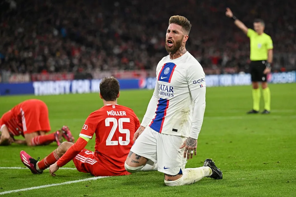 Ramos khi chạm trán Bayern Ramos khi chạm trán Bayern