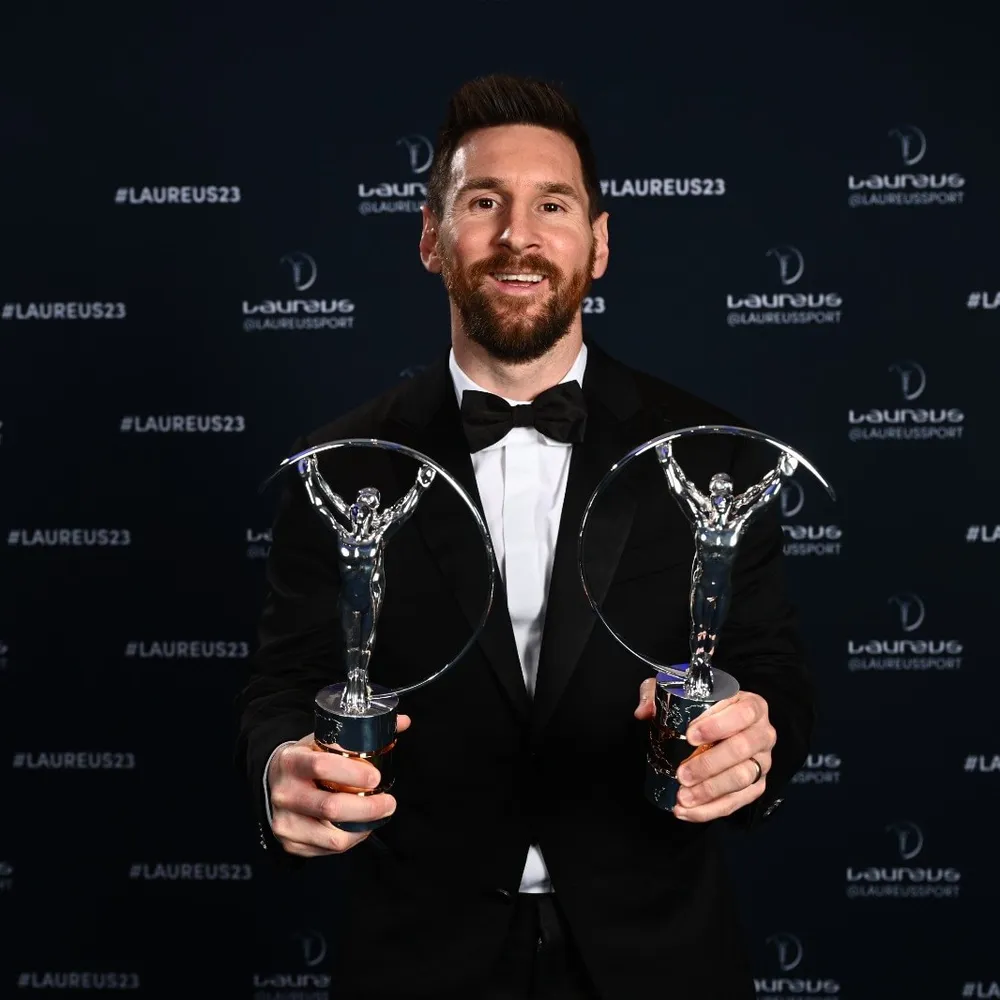 Messi nhận giải Laureus World Sports Awards