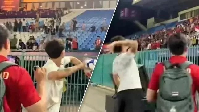 Khoảnh khắc Khemdee "ném" huy chương SEA Games Khoảnh khắc Khemdee "ném" huy chương SEA Games