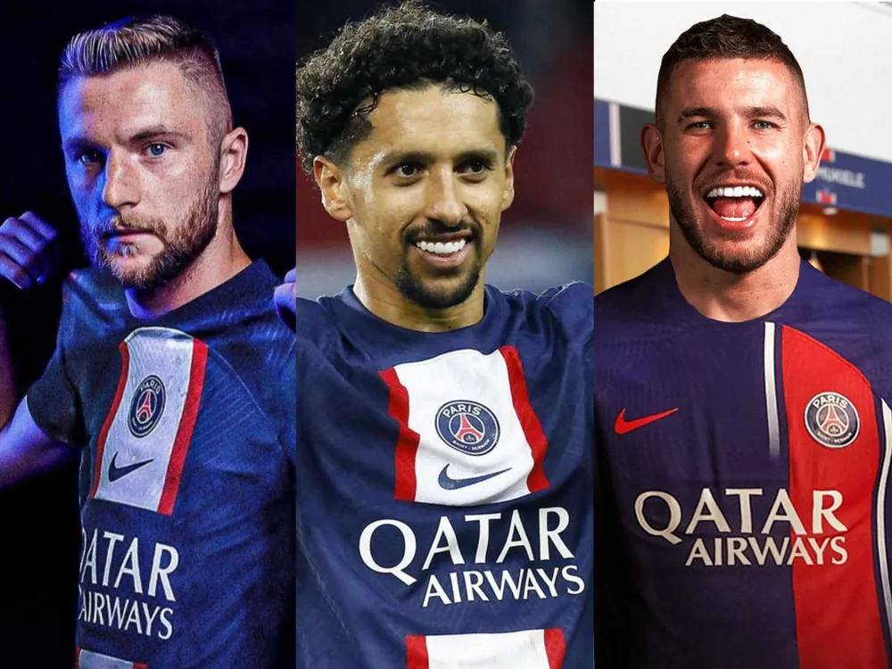 Bộ ba phòng ngự chất lượng của PSG: Skriniar - Marquinhos - Lucas Hernandez