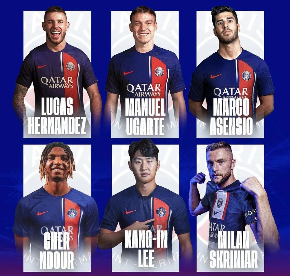 Dàn tân binh của PSG