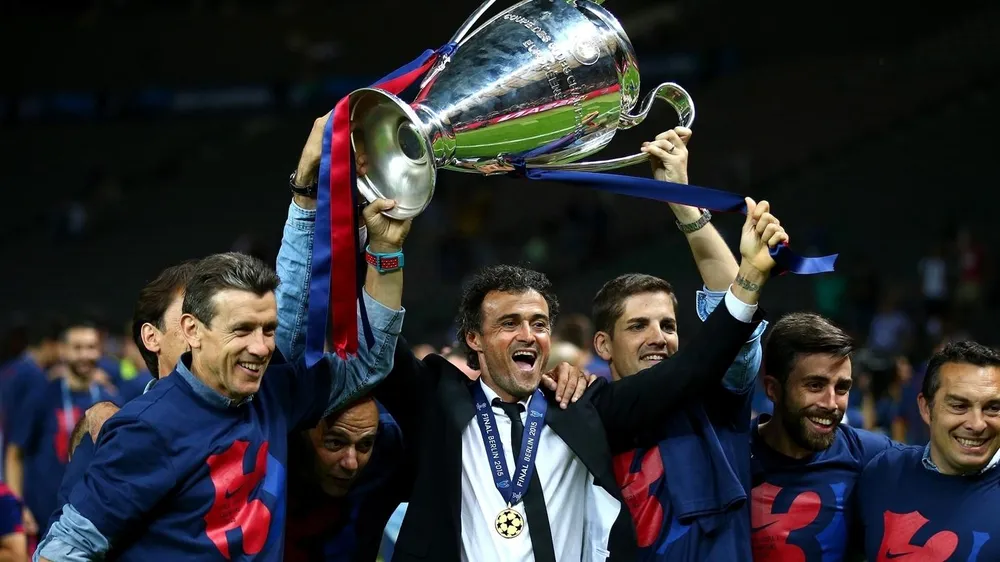 Enrique vô địch Champions League cùng Barca