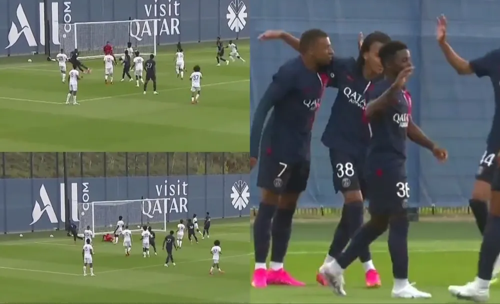 Mbappe phá lưới Le Havre