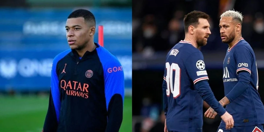 Mbappe: "PSG khó khăn khi không còn Neymar và Messi."