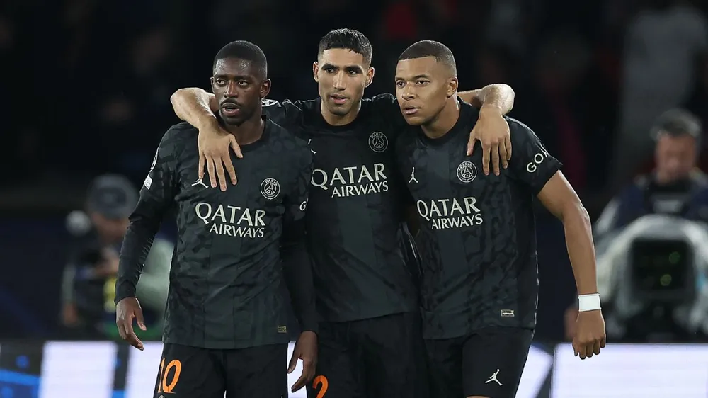 Hakimi ghi bàn vào lưới đội bóng cũ Dortmund