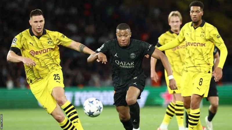 Mbappe tạo nên khác biệt trước Dortmund