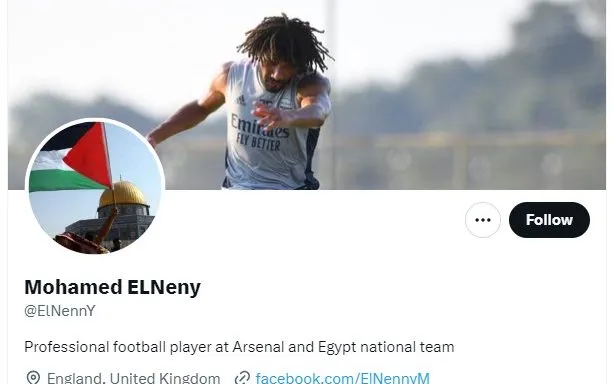 Elneny gặp sự cố vì bức ảnh này