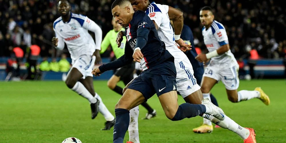 Mbappe đối đầu Strasbourg mùa trước