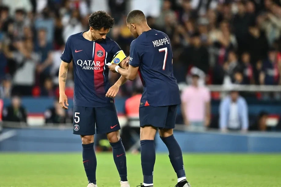 Marquinhos chưa chịu nhường băng đội trưởng PSG cho Mbappe