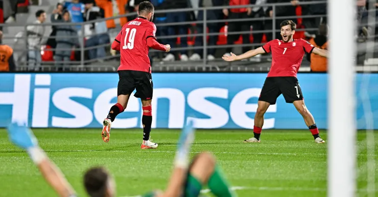 Liên tục ghi bàn cho Georgia