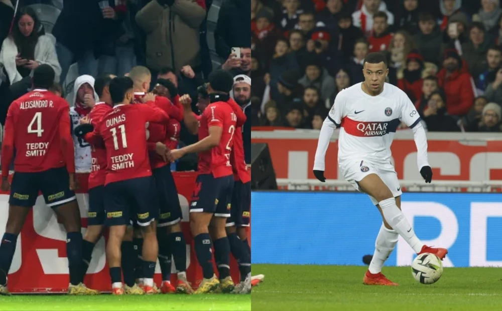 Lille cầm hòa PSG, Mbappe chỉ trích đồng đội