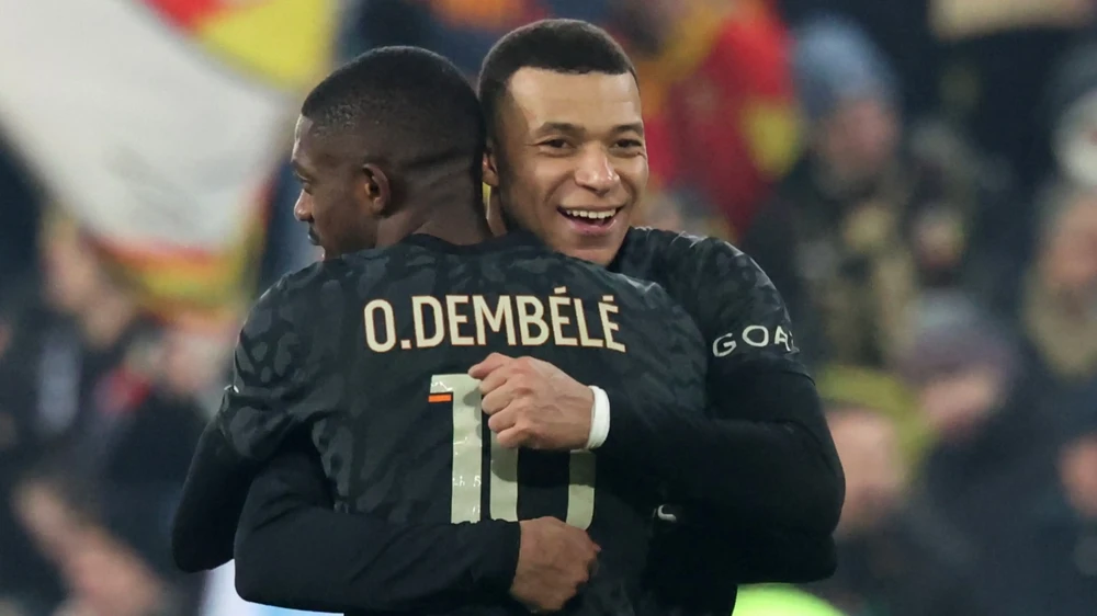 Mbappe lại tỏa sáng