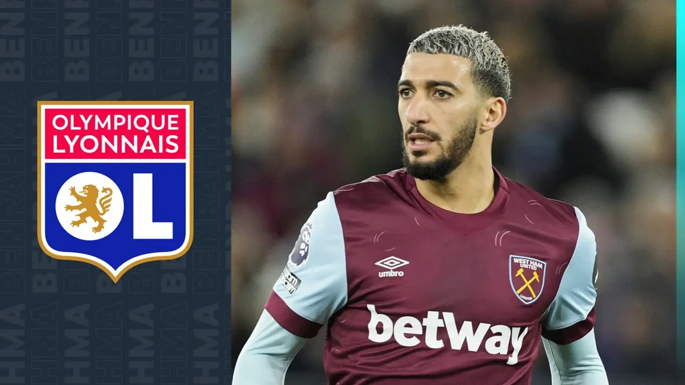 Lyon không thể đón Benrahma do sự tắc trách từ West Ham