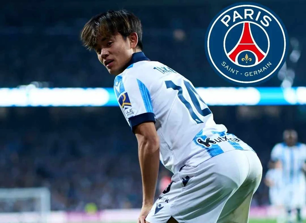 PSG sẽ để mắt đến Takefusa Kubo