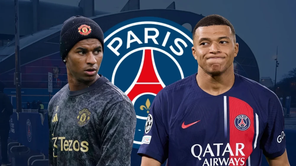 Rashford sẽ không thay thế Mbappe tại PSG