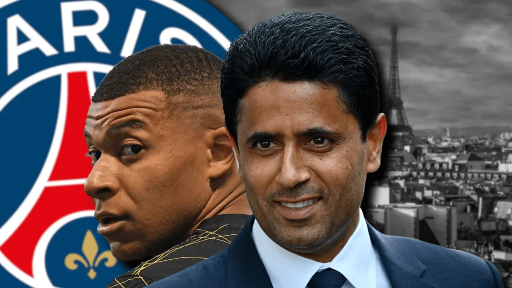 Kylian Mbappe và Chủ tịch Paris Saint-Germain, ông Nasser Al-Khelaifi đã có ẩu đả lớn