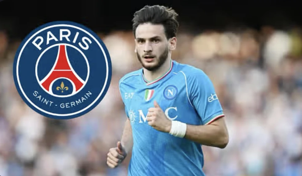 PSG trả lương gấp 4 lần Napoli để chiêu mộ Kvaratskhelia