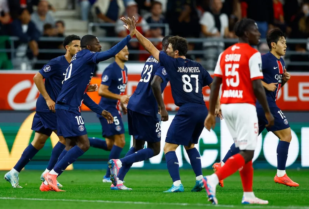 Reims bị phân tâm là thời cơ cho PSG chiến thắng tại chung kết Cúp Pháp. Ảnh minh họa: REUTERS hqjp5h7u7jj6rhpldxsmg23yqy-2643.jpg