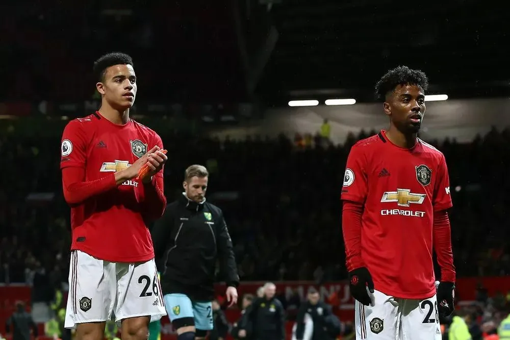 Greenwood và Gomes thời còn khoác áo Man.United. Ảnh: Getty Images 0_GettyImages-1198859194.jpg