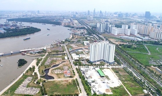 A real estate project of Novaland in District 2, HCMC. (Photo: SGGP) A real estate project of Novaland in District 2, HCMC. (Photo: SGGP)