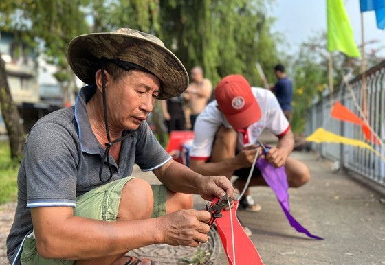 The preparation work for the boat racing festival