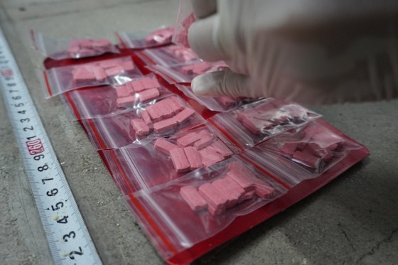 Drugs seized by HCMC Police