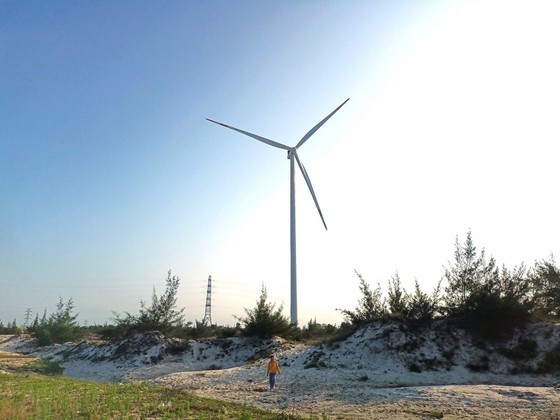 A wind power project in the Central of Vietnam A wind power project in the Central of Vietnam