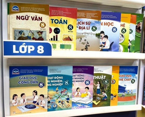 The new Grade 8 textbooks will be used starting from the upcoming academic year. The new Grade 8 textbooks will be used starting from the upcoming academic year.