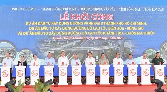 The groundbreaking ceremony of the HCMC Ring Road No.3 project is held on June 18. The groundbreaking ceremony of the HCMC Ring Road No.3 project is held on June 18.
