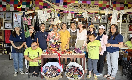 Both domestic and international tourists come to visit and experience the Waste Recycling Garden NNC.