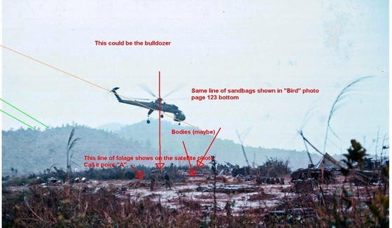 Pictures and coordinates provided by American veterans of the battle at Xuan Son Hill. (Documentary photos)