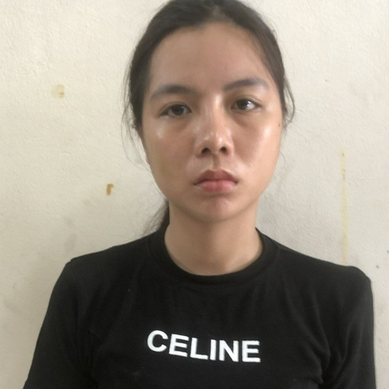 Suspect Nguyen Thi Nguyet Hoa. (Photo: Cao Bang Province Police)