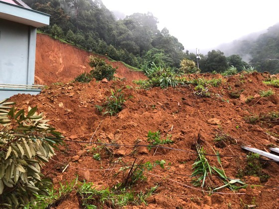 Landslide on Bao Loc Pass on July 30
