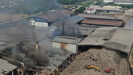 Tam Sinh Nghia waste treatment plant at Tam Tan Street, Thai My Commune, Cu Chi District