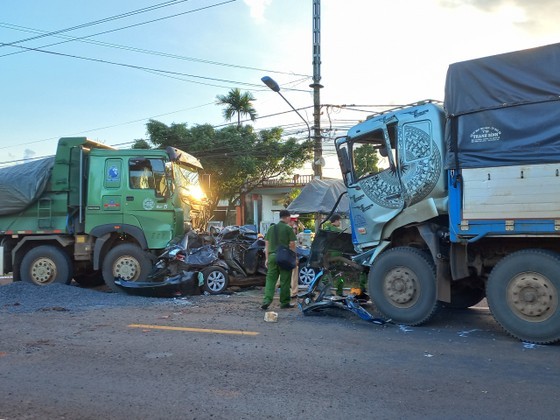 The scene of the tragic accident The scene of the tragic accident