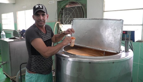 Roberto Rojas&apos; private ice cream factory