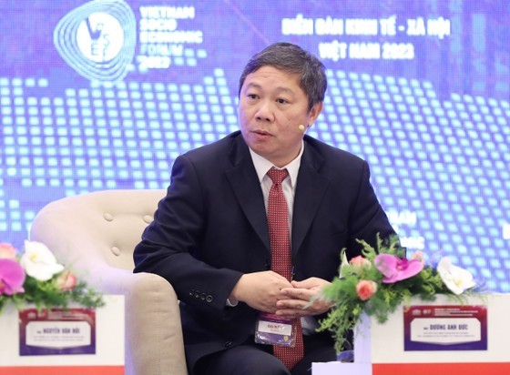 Mr. Duong Anh Duc, Deputy Chairman of the People&apos;s Committee of HCMC, at the 2023 Socio-Economic Forum