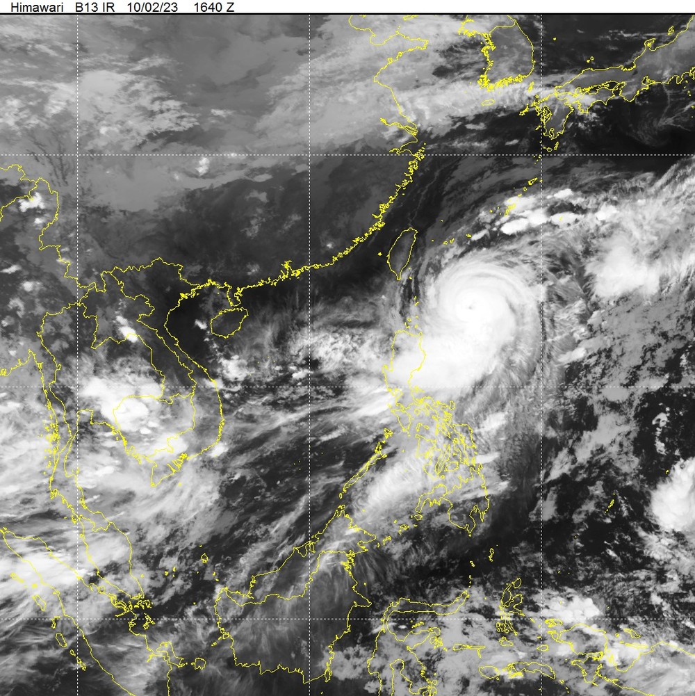 Image of Storm Koinu from satellite (Photo: NCHF)