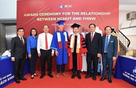 Delegates at the award ceremony