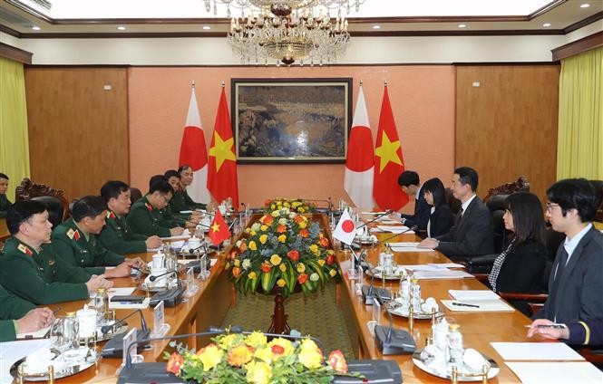 At the 10th Vietnam-Japan defense policy dialogue (Photo: VNA) japan-1-3273.jpg