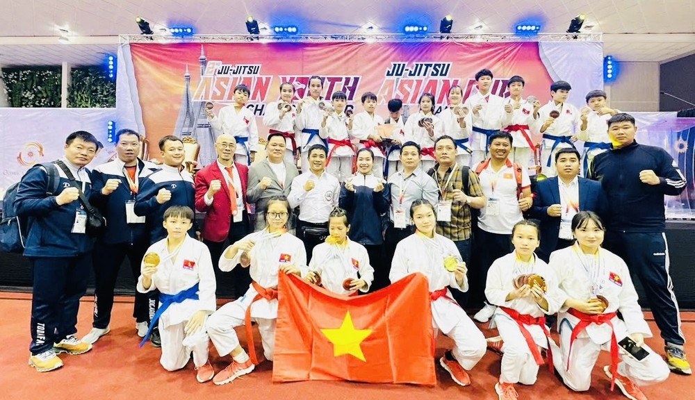 Young Vietnamese jujitsu athletes achieve promising results in the U14 category at the 2nd Ju-Jitsu Asian youth Championship 2025. img-2311-430-6972.jpg.jpg