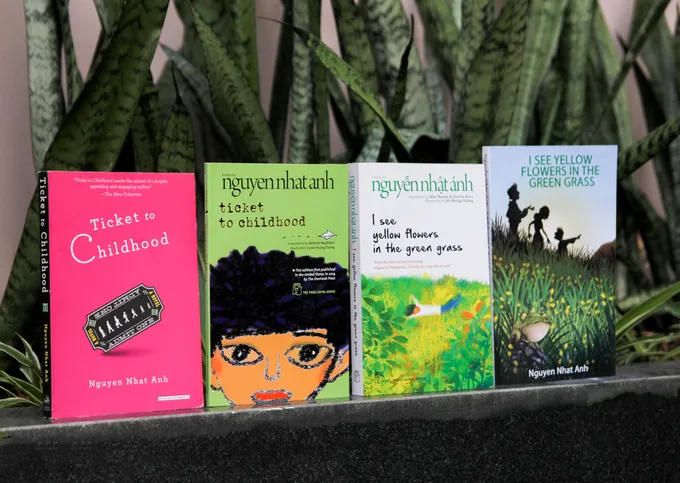 Several works by author Nguyen Nhat Anh have been translated into multiple languages. 1.png