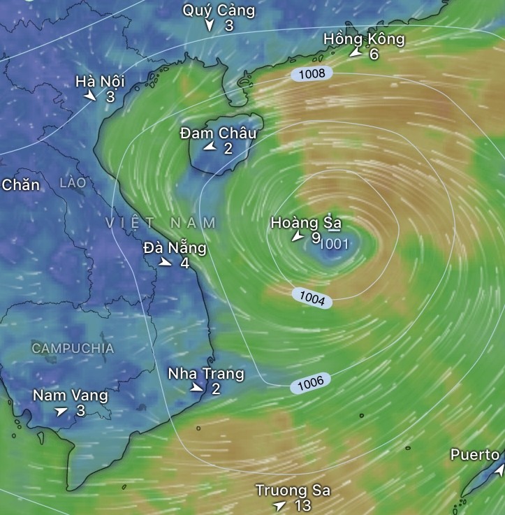 Forecast model of the tropical depression’s center on the Windy platform, updated at 7:40 a.m. on August 29 img-1980-3959-8901.jpeg.jpg