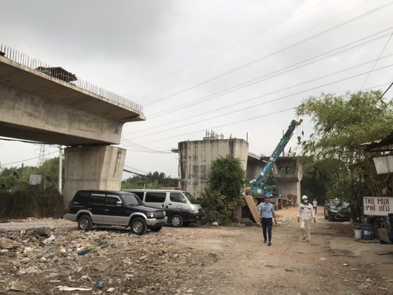 Most traffic projects in the city are now accelerating their progress to ensure the disbursement plan (Photo: SGGP) Most traffic projects in the city are now accelerating their progress to ensure the disbursement plan (Photo: SGGP)