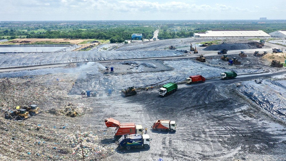 Da Phuoc Waste Treatment Complex in HCMC (Photo: SGGP)