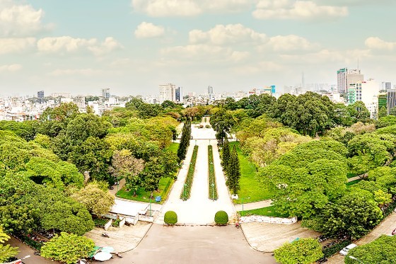 Le Van Tam Park in Da Kao Ward of District 1 (Photo: SGGP) Le Van Tam Park in Da Kao Ward of District 1 (Photo: SGGP)