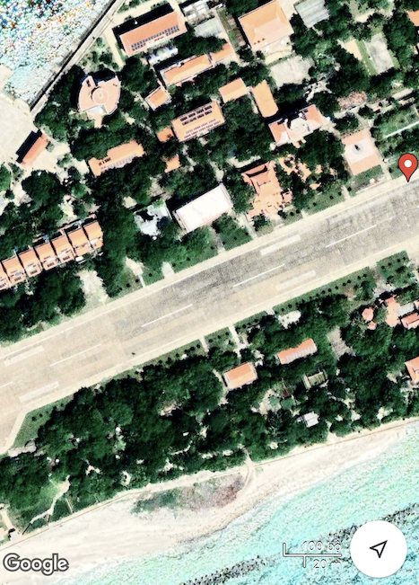 On July 11, the Vietnamese flag on the building on Storm Island was still not displayed in Google Maps On July 11, the Vietnamese flag on the building on Storm Island was still not displayed in Google Maps