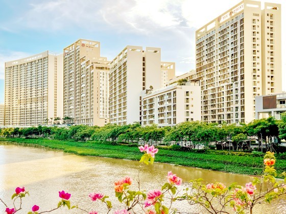A new residential area in Tan Phu Ward of District 7 (Photo: SGGP) A new residential area in Tan Phu Ward of District 7 (Photo: SGGP)