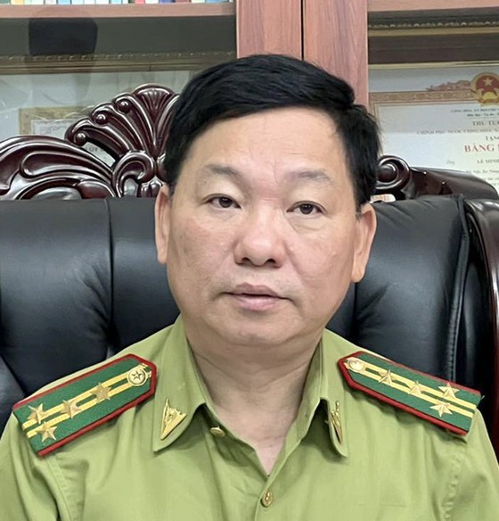 Director Le Minh Tuyen of the Hanoi Forest Protection Department Director Le Minh Tuyen of the Hanoi Forest Protection Department