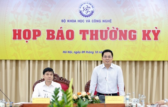 The Science and Technology Ministry is holding its quarterly press conference for the third quarter The Science and Technology Ministry is holding its quarterly press conference for the third quarter